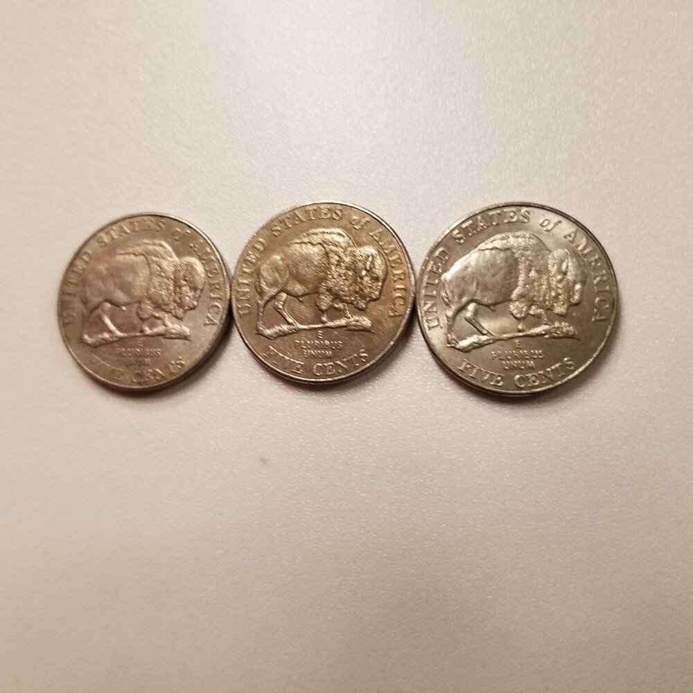 The 2005-D Buffalo Nickel (Three 2005-D)